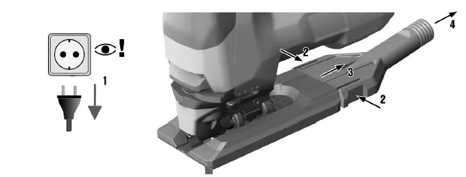 HILTI SJT 6 Barrel Grip Orbital Jig Saw 10