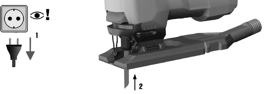 HILTI SJT 6 Barrel Grip Orbital Jig Saw 2