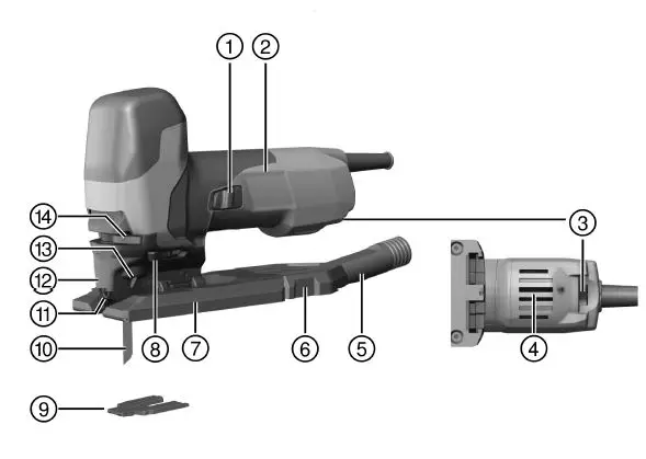 HILTI SJT 6 Barrel Grip Orbital Jig Saw 22