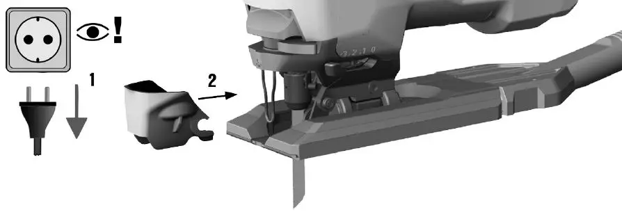 HILTI SJT 6 Barrel Grip Orbital Jig Saw 3