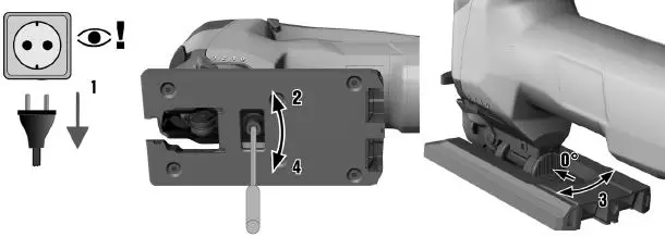 HILTI SJT 6 Barrel Grip Orbital Jig Saw 7