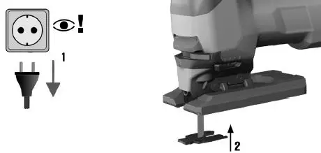 HILTI SJT 6 Barrel Grip Orbital Jig Saw 8