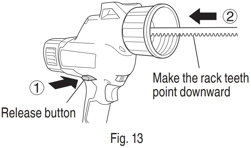 HiKOKI AC 18DA Cordless Caulking Gun - FIG 13