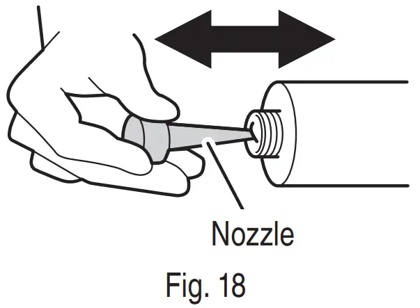HiKOKI AC 18DA Cordless Caulking Gun - FIG 18