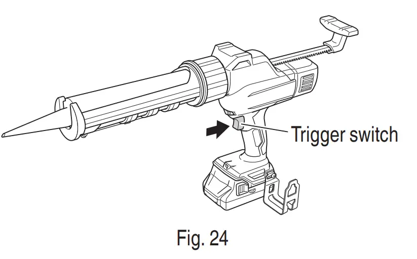 HiKOKI AC 18DA Cordless Caulking Gun - FIG 24