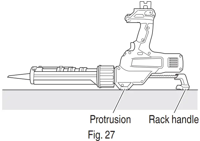 HiKOKI AC 18DA Cordless Caulking Gun - FIG 27