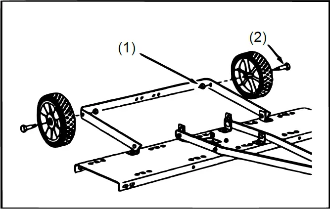 wiltec 51705 100cm Mower Tractor Scarifier 09