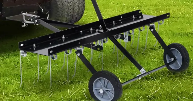 Wiltec 51705 100cm Mower Tractor Scarifier User Manual