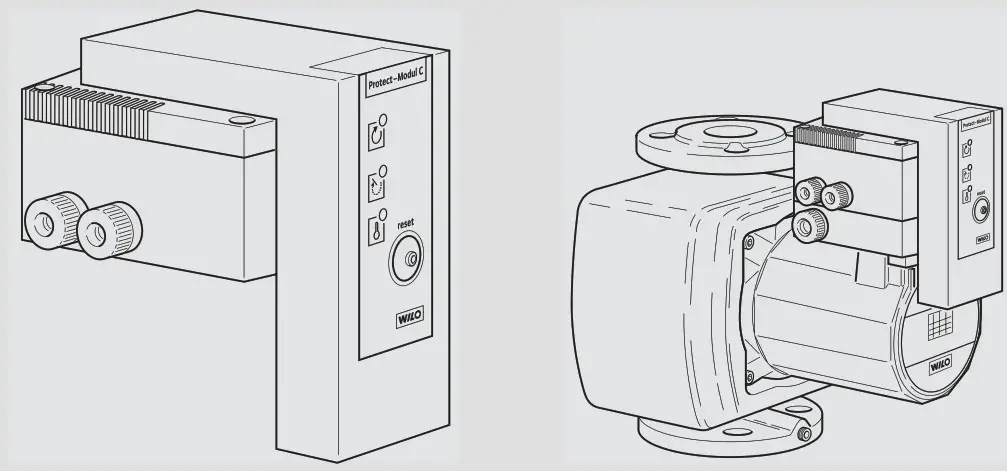 wilo 2056576 Protect Module - cover