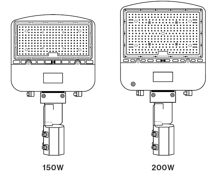 SUNCO-LIGHTING-S-600H-2PH-WH-150W-and-200W-Shoebox-Parking-Lot-LED-Light-01