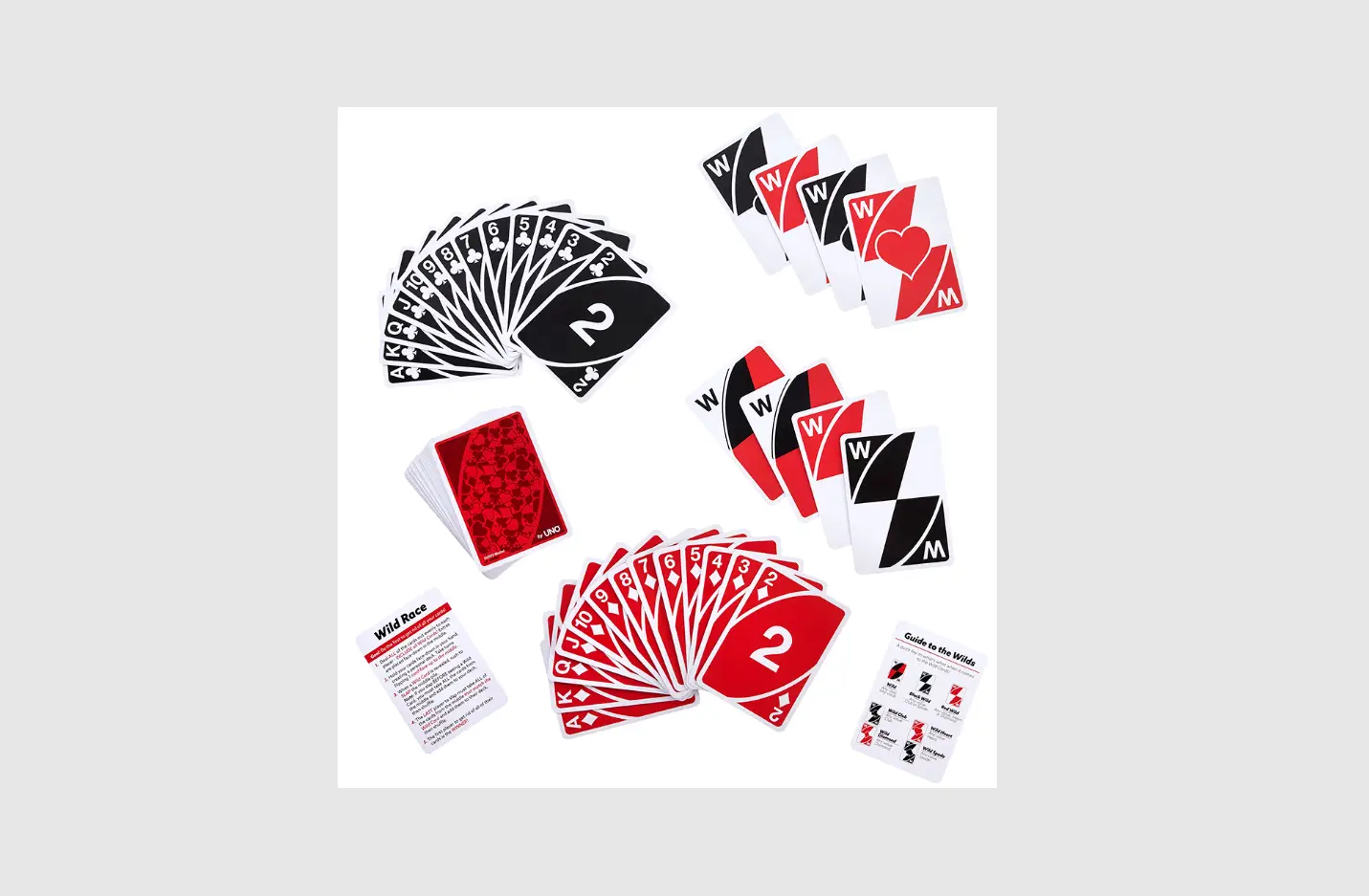 Uno Wildrace Cards Game User Guide