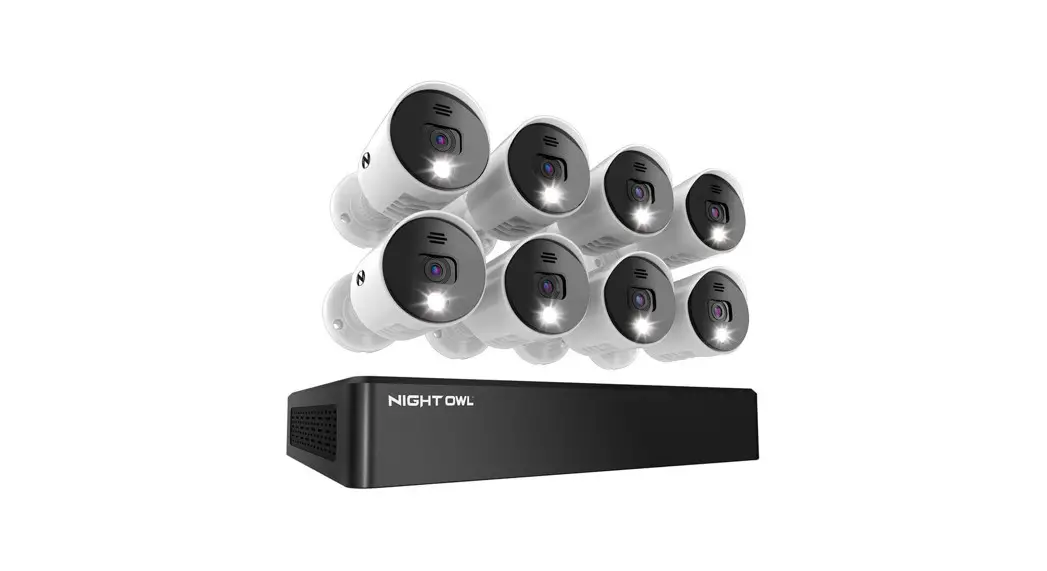 Blue Video Technology Btd8-8-4poe Nightowl Wired Dvr Security System Installation Guide