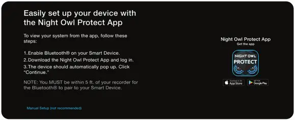 Blue Video Technology BTD8-8-4POE NightOwl Wired DVR Security System - System Configuration 5