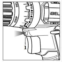 iBELL Brushless Cordless Impact- WORK LIGHT