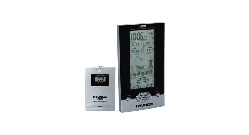 Hyundai Ws 1806 Boy Digital Weather Station Instruction Manual Hyundai Ws 1806 Boy Digital Weather Station Instruction Manual