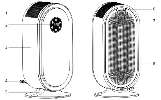 truelife 132546 AIR Purifier P5 WiFi - PRODUCT DESCRIPTION