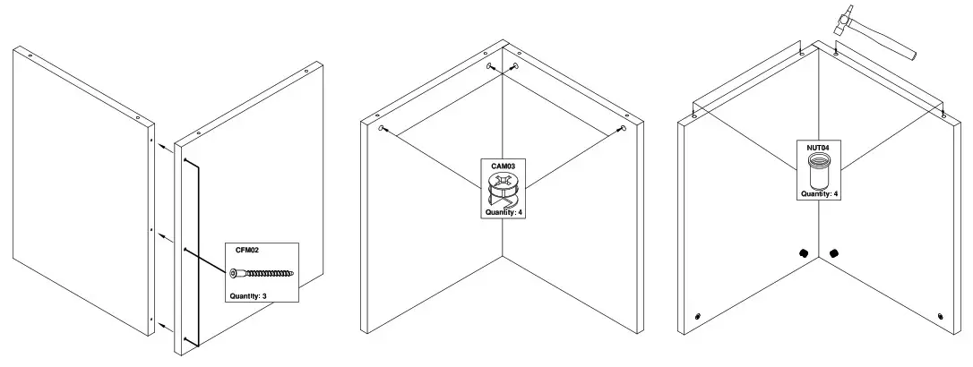 dams Arrow head leg square - all thePanels 2