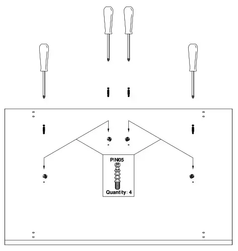 dams Arrow head leg square - all thePanels 3