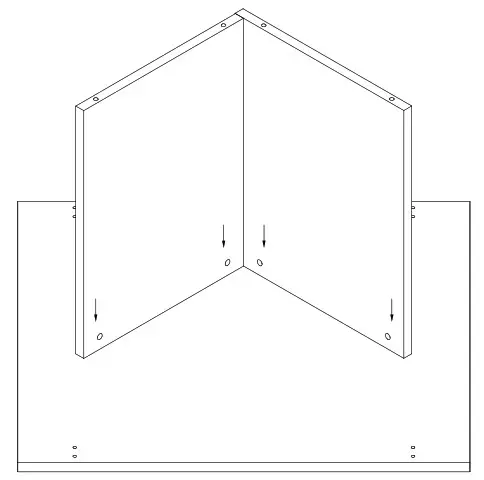 dams Arrow head leg square - all thePanels 4