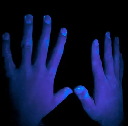 GLO GERM Airborne Bacteria Simulation - Glow so you know 4