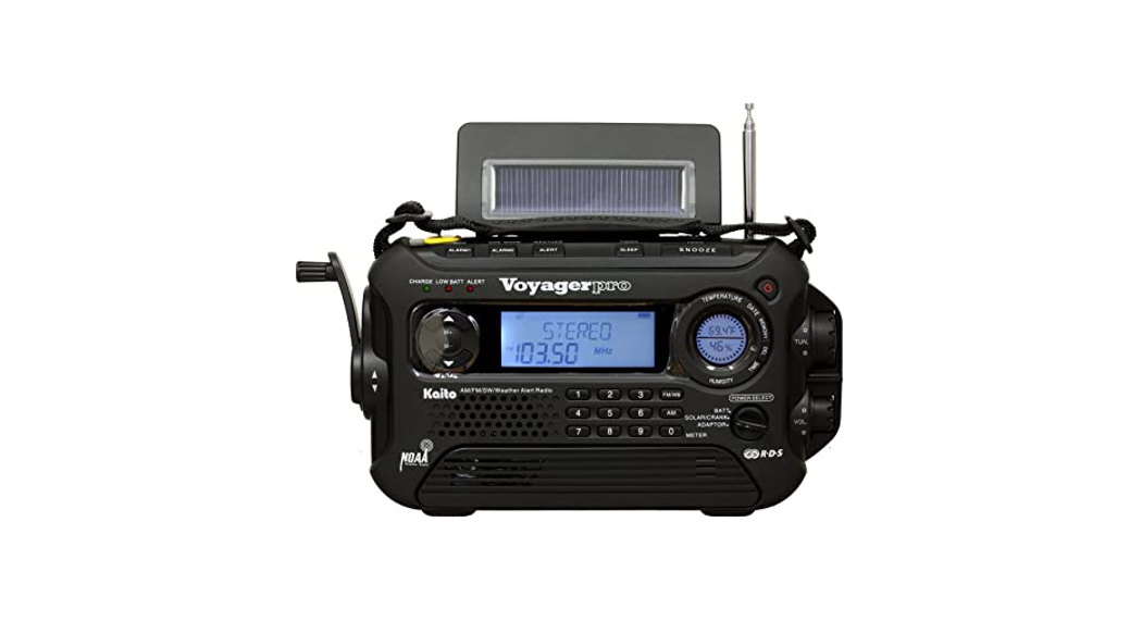 Kaito Ka600 Voyager Pro Digital Solar Dynamo User Manual