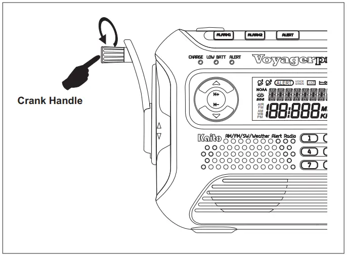 Kaito KA600 Voyager Pro Digital Solar Dynamo - fig34