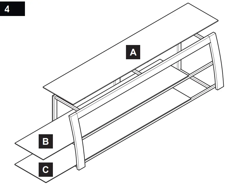 AVF FS1800KIVB-A TV Stand for TVs up to 85-Inch - fig8