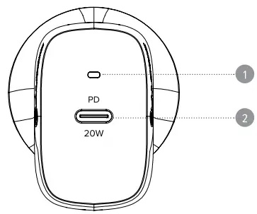 ALOGIC WC1X20CC-ANZ 20W Rapid Power USB-C Wall Charger-fig2