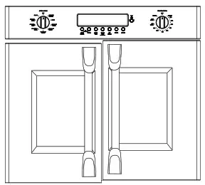 CAFE CTD90FP3ND1 30 Inch French Door Built in Double Wall Ovens - DOOR ADJUSTMENT MECHANISM 2