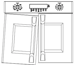CAFE CTD90FP3ND1 30 Inch French Door Built in Double Wall Ovens - DOOR ADJUSTMENT MECHANISM 3