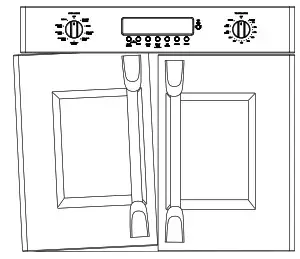 CAFE CTD90FP3ND1 30 Inch French Door Built in Double Wall Ovens - DOOR ADJUSTMENT MECHANISM 4