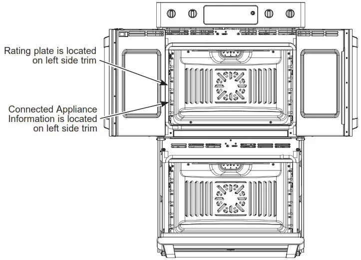 CAFE CTD90FP3ND1 30 Inch French Door Built in Double Wall Ovens - ELECTRICAL REQUIREMENTS
