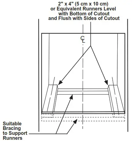 CAFE CTD90FP3ND1 30 Inch French Door Built in Double Wall Ovens - PREPARE THE OPENING