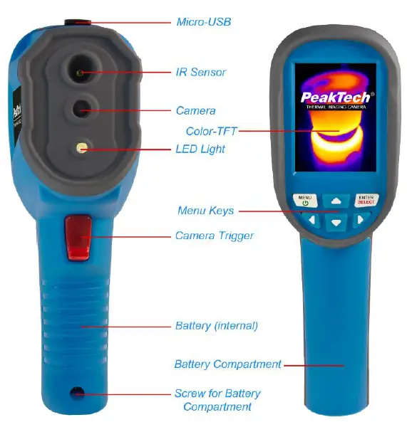 PeakTech 5610 B Thermal Imaging Camera 1