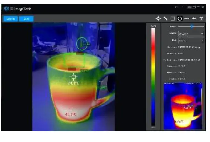 PeakTech 5610 B Thermal Imaging Camera 15