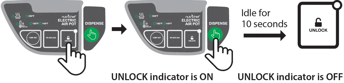 Capturenutrichef NCHUB13 Digital Hot Water Dispenser 07