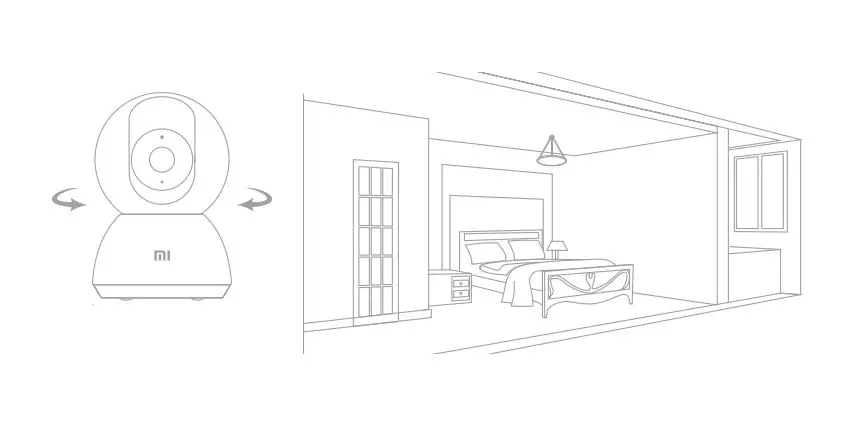 Mi 360° Home Security Camera 2K - Home Surveillance Assistant