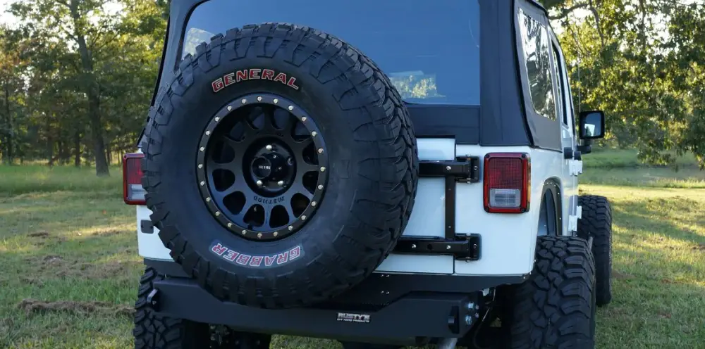 Rusty S Off Road Products Jbjk800 2007-2017 Jk Tire Carrier Instruction Manual