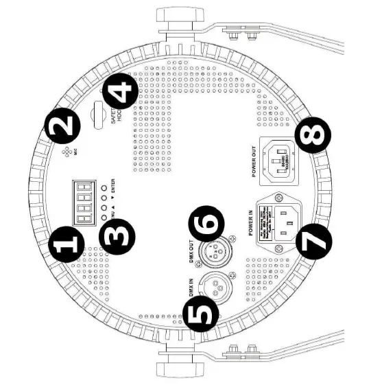 HQ POWER HQLP10015 Showpar Special Fx II Party Light FIG (3)