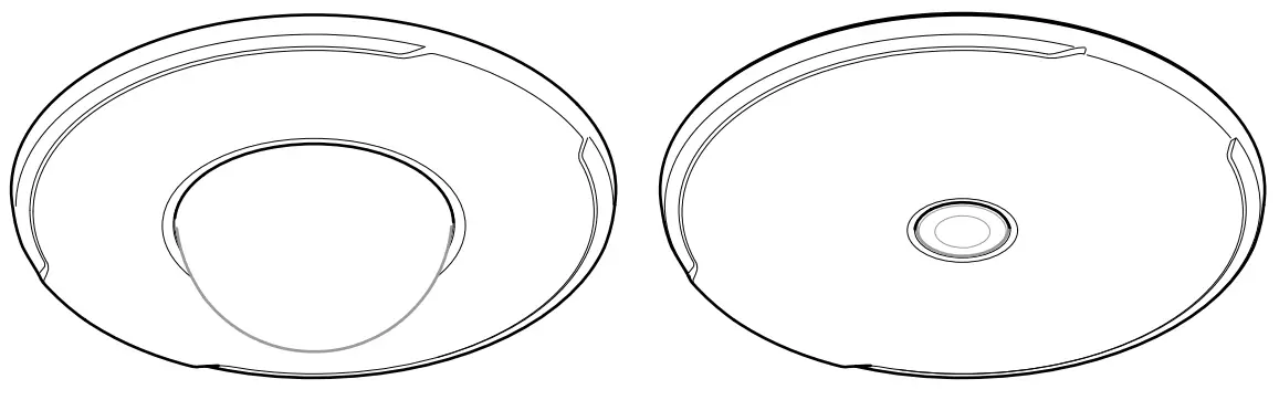 AXIS COMMUNICATIONS TM3207 Plenum Recessed Mount