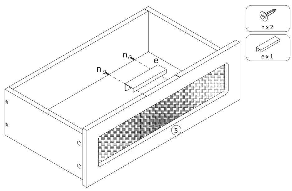 Anmytek H0052 Rattan End Side Table - fig 13