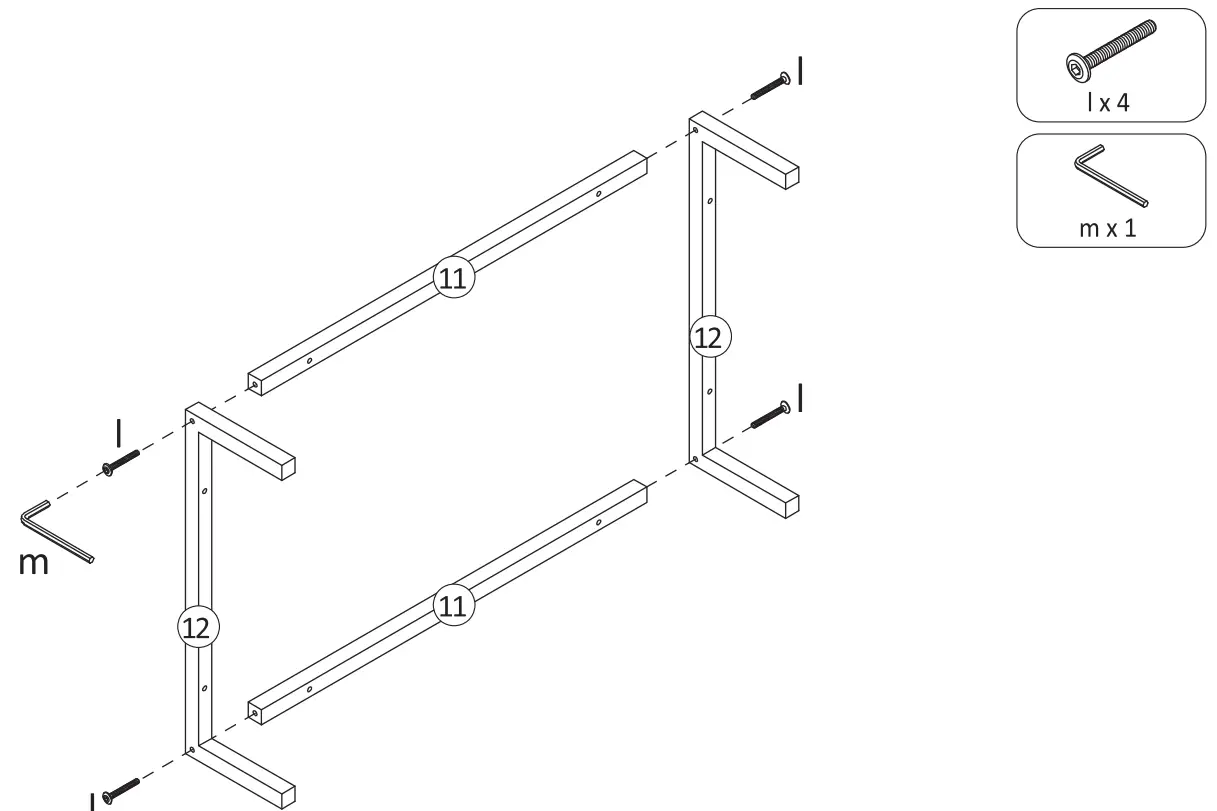 Anmytek H0052 Rattan End Side Table - fig 8