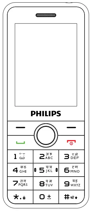 PHILIPS CTE172BK GSM Mobile Phone