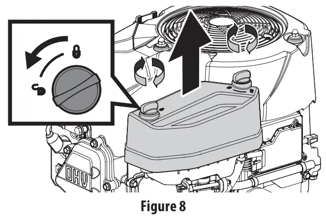 Cub Cadet 547cc EFI OHV Vertical Shaft Engines - without