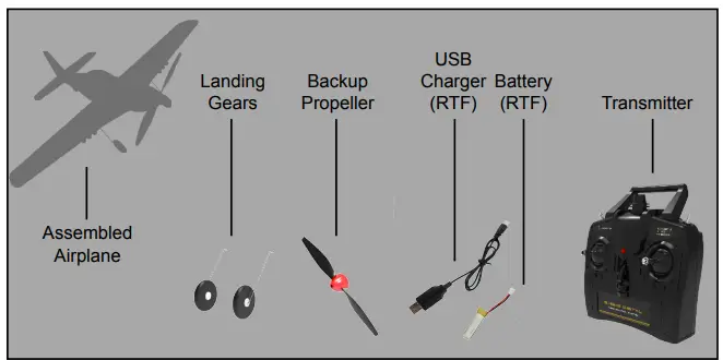 VOLANTEX RC WWII Warbird Series RC Airplane-fig2