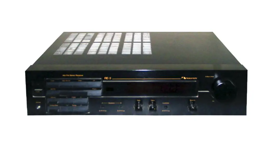 Nakamichi Re-1,re-2,re-3 Am/fm Stereo Receiver Owner's Manual Nakamichi Re-1,re-2,re-3 Am/fm Stereo Receiver Owner's Manual