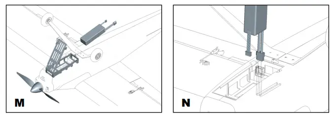HobbyKing H-King Frenzy EPO Aerobatic Sports Plane LED Lights 10