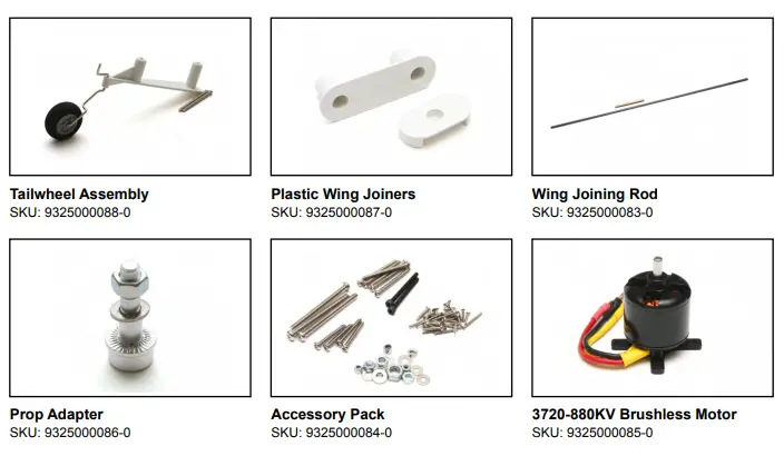 HobbyKing H-King Frenzy EPO Aerobatic Sports Plane LED Lights 15