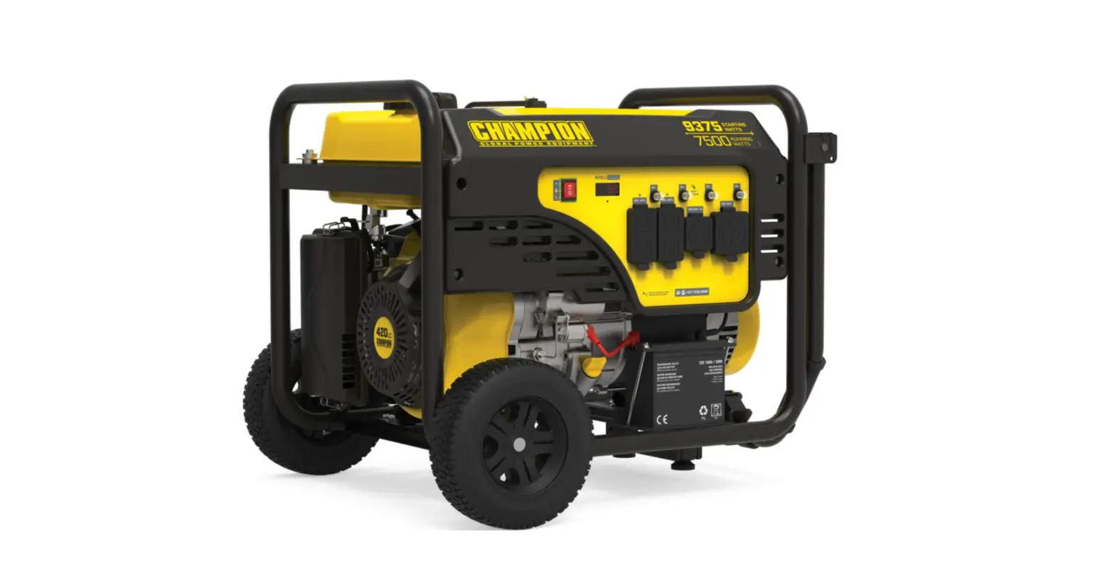Champion 100813 7500w Portable Generator User Guide