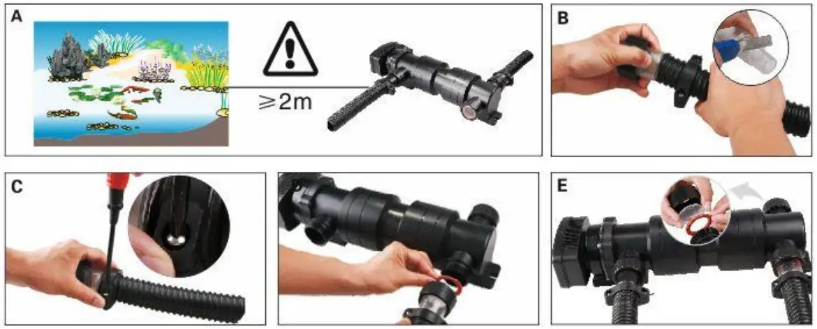 SUNSUN CUV 111 UV Filter - Getting started
